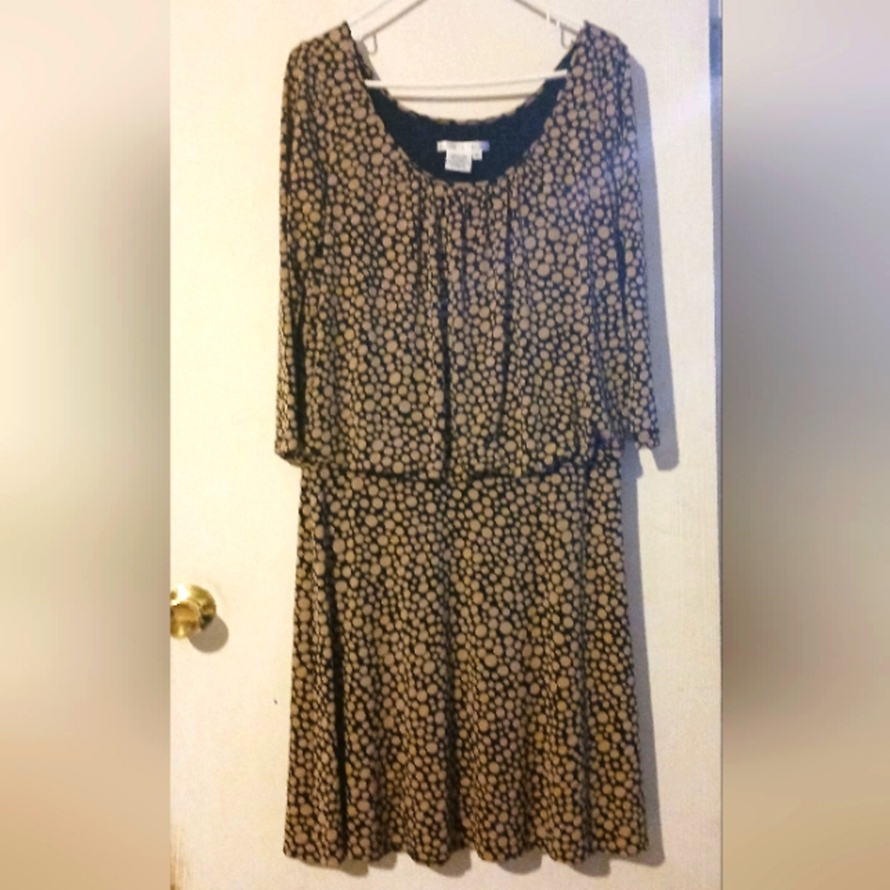 MAGGIE LONDON Polka‎ Dot Dress sz.12